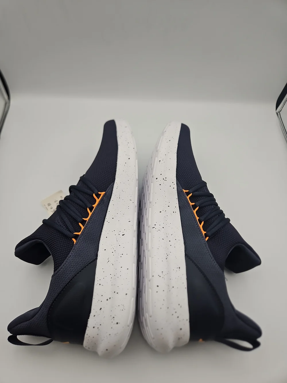 Adidas Men’s Navy Athletic Swim-Inspired Sneakers